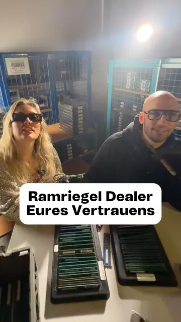 RAM Riegel Dealer eures Vertrauens 🙃 #greenit #fun #work #gklasse #chef