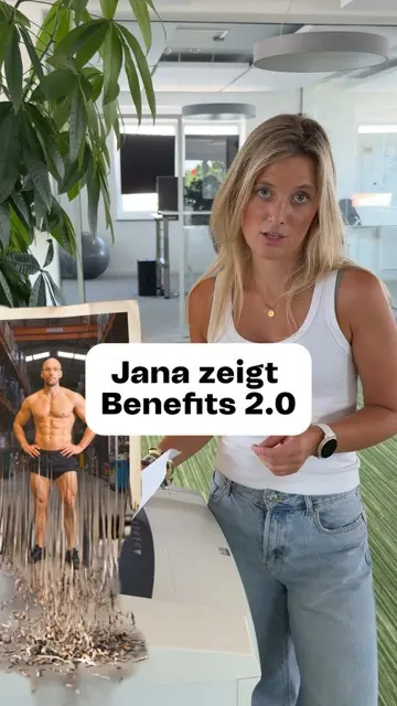Jana zeigt euch heute was wir noch so an Benefits zu bieten haben 💪 #greenit #fun #work #Benefits #jobs